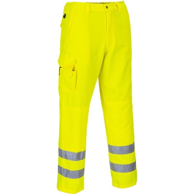Portwest E046 Hi Vis nohavice Combat Žltá
