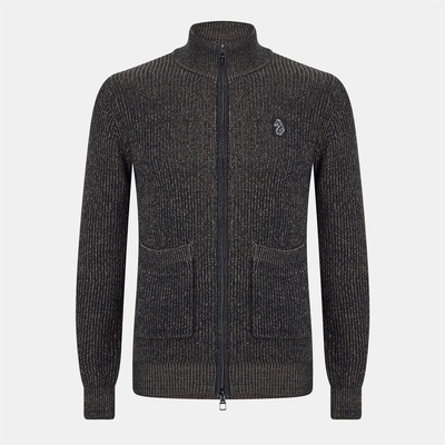 Luke Men's Carbon Full-Zip Fleece Fabric - Clay