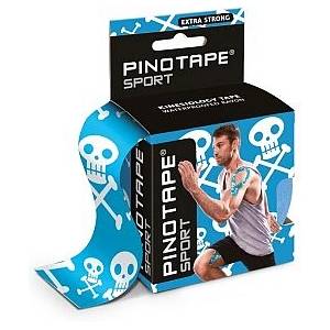 PINO PINOTAPE® Sport, синьо с цвят „Весел Роджър, 5 см x 5 м