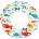 Intex Lively Print Swim Ring 59241NP