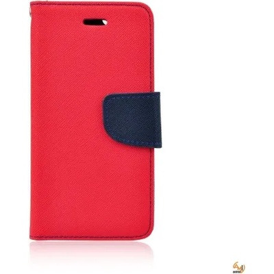 LG Страничен калъф тефтер за lg k10 червен