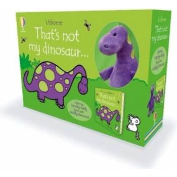 Thats Not My Dinosaur Book and Plush