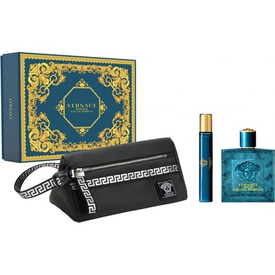 Versace Eros EDP 100 ml + EDP 10 ml + kosmetická taštička dárková sada