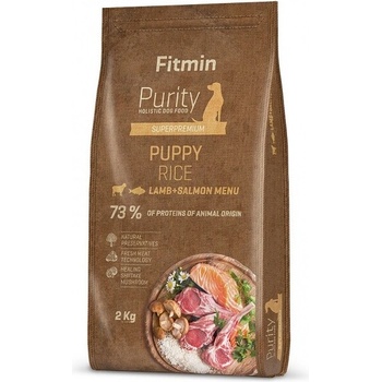 Fitmin Purity Rice Puppy Lamb & Salmon 2 kg
