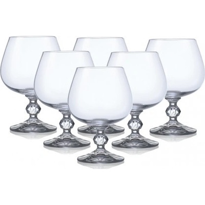 Crystalex sklenice na Brandy a Koňak Claudia 250 ml