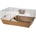 Inter-zoo pet products Inter-zoo SUPER RABBIT 80 ZINC - Клетка за зайци оборудвана 78х48х34 см, Полша - G361