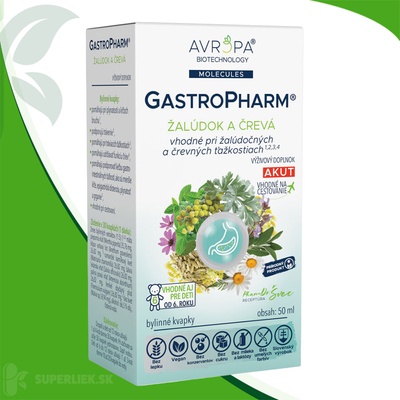 Avropa GastroPharm bylinné kvapky 50 ml