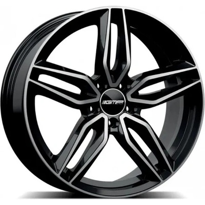 GMP FASTEN 8.5X20 5X112 ET50 black polished