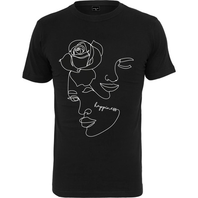 Mister Tee Дамска тениска в черно Mister Tee Ladies One Line Rose UB-MT1423-00007 - Черен, размер XS