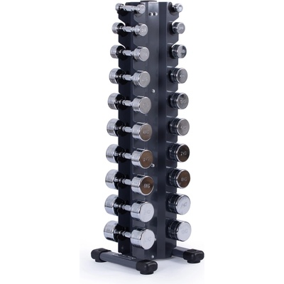 TRINFIT Chrom Dumbbell Rack Tower 1 - 10 kg