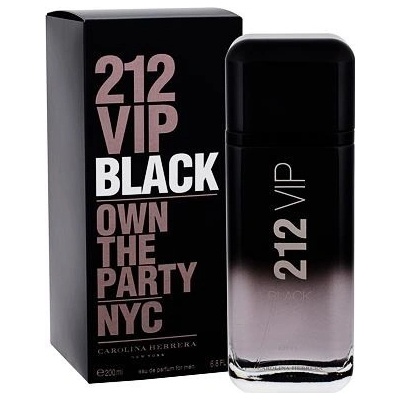 Carolina Herrera 212 VIP Men Black parfémovaná voda pánská 200 ml