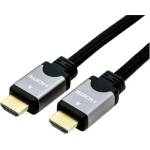 Roline Кабел HDMI High Speed HDMI - HDMI + Ethernet, 1080p60Hz, М/М, 10 м, черен 11.04. 5855-5 (11.04.5855-5)