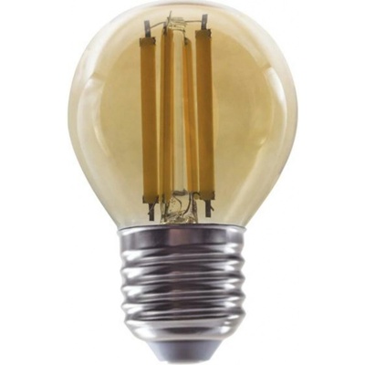 ACA Lighting LED FILAMENT E27 DIM G45 jantar 6W 2700K 230V 700lm RA80 ALIN6WWDIMAM