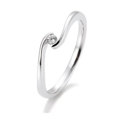 Sofia Diam prsten z bílého zlata s diamantem BE41 85939 W