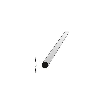 Lišta kruhová buk, prům.6mm, délka 70cm