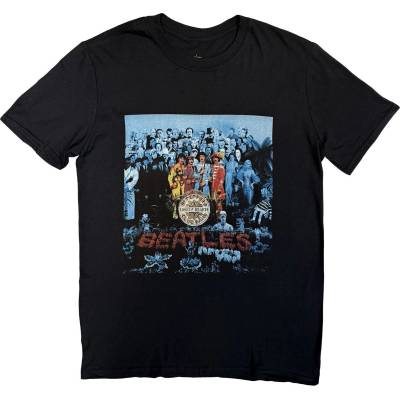 The Beatles Sgt Pepper Blue (Back Print) Black XL Риза (BEATTEE331MB04)