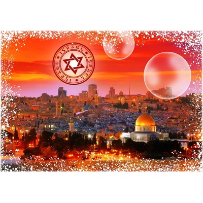 Grafika - Puzzle Travel around the World - Israel - 2 000 piese