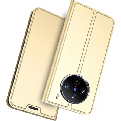 DUX knížkové Vivo X100 Pro 5G zlaté
