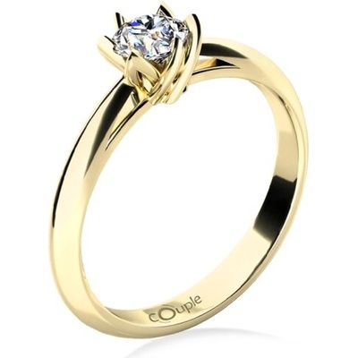 Couple Zásnubní prsten Lucille žluté zlato s laboratorním diamantem 585 68 1 4239.0Z00.0.55.LEVS.000