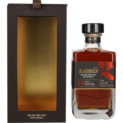 Bladnoch 14y Oloroso Sherry Cask 46,7% 0,7 l (kazeta)