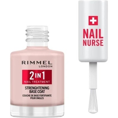 Rimmel London Rimmel Nail Nurse posilňujúci podkladový lak 2 v 1 12 ml