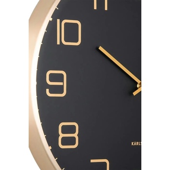 Karlsson Стенен часовник Karlsson Elegance Glow (KA5973BK)