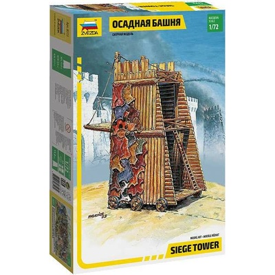 ZVEZDA Model Kit budova 8513 Siege Tower 1:72