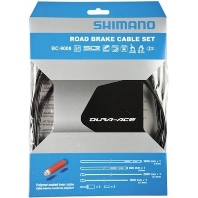 Shimano Cestné brzdový set Dura Ace BC-9000 lanka + bowdeny