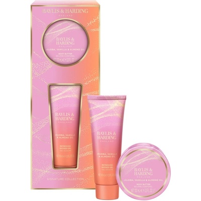 Baylis & Harding Jojoba, Vanilla & Almond Oil подаръчен комплект за тяло