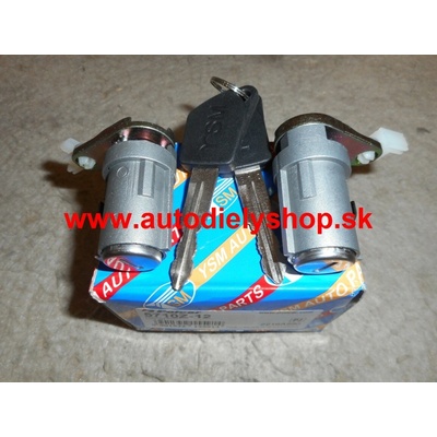 Peugeot 307 4/01-05 2x zámok dverí + 2 x kľúč