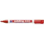 edding Алкохолен маркер edding 400 червен (7580092002)