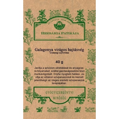 Herbária čaj Hloh obecný list s květem 40 g