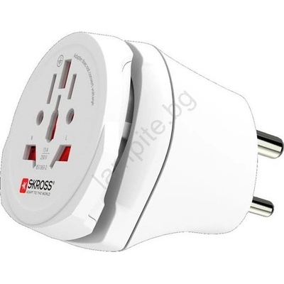 SKROSS pa62 - Пътен адаптер за Индия, тип d (sl1699)