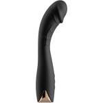Guilty China Секс вибратор за g-точка - медицински силикон "curve g-spot black" 21 см