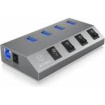 RaidSonic IB-HUB 1405 (silber)