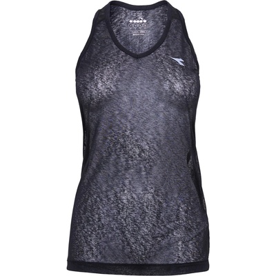 Diadora Women's L Tank Active Tank Vest - Black