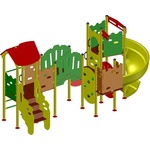 Playfactory КОМБИНИРАНО ДЕТСКО СЪОРЪЖЕНИЕ ps0013-3