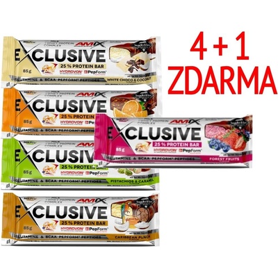 AMIX Exclusive Protein Bar 4 x 85 g