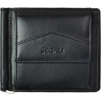 Segali pánska kožené dolarovka 1741 black
