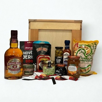 Dárková bedna Chivas Regal 12y 0,7l 40% + Páčidlo