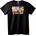 NOONEBRAND Тениска Halloween La Boo Boo - 2XL, White