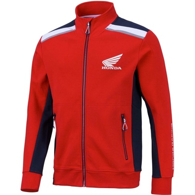HONDA mikina RACING Cardigan 23 zip red – Zboží Dáma