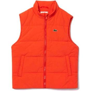 Lacoste Блуза за момчета Lacoste Kids' Lacoste Taffeta Vest Jacket - Оранжев