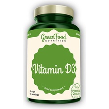 GreenFood Curcumin + Vitamín D3 60 kapslí