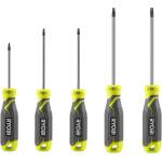 RYOBI КОМПЛЕКТ МАГНИТНИ ОТВЕРТКИ 5 БРОЯ torx ryobi rhsdst5 (4892210225153)
