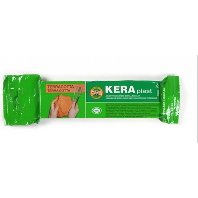 KOH-I-NOOR Keramická modelovací hmota Keraplast terakota 300 g