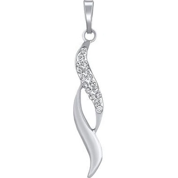 SILVEGO Strieborný prívesok Simba so Swarovski Crystals B36095PSWW