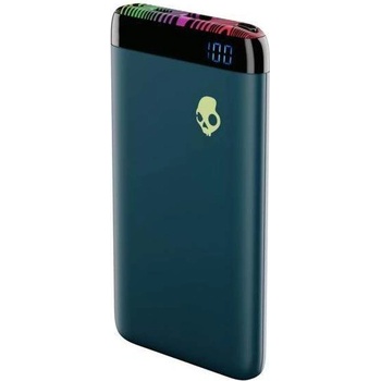 Skullcandy Portable USB-C Battery Pack 6000mAh - дизайнерска външна батерия с USB и USB-C изходи (тъмносин)