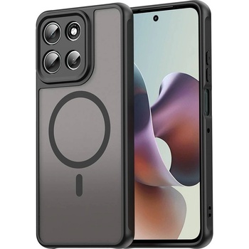 Motorola Магнитен Калъф за Motorola Moto G56 5G - PC + TPU, Анти-drop, Подсилени ъгли, Вграден Магнит, Вкл. Протектор - 4 Цвята