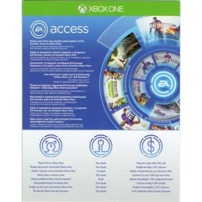 EA Access Xbox One 1 mesiac